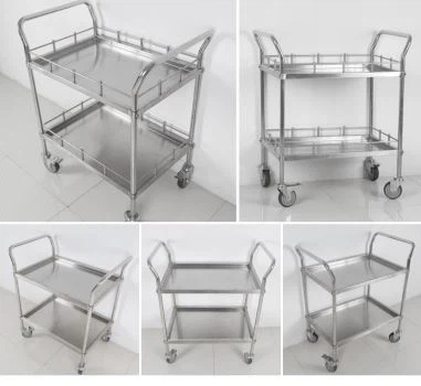Stainless Steel Medical Trolley